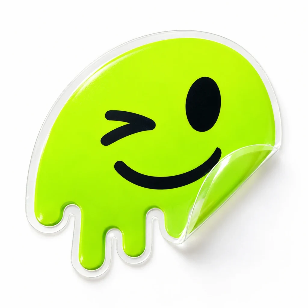 Stickers transparentes personalizados
